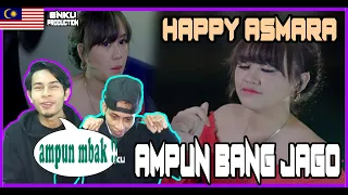 Download MALAYSIA REACTION | Happy Asmara - Ampun Bang Jago | MANTAP MP3