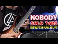 Avenged Sevenfold - NOBODY solo with tabs - UPDATED