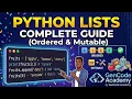 Python Lists Explained in One Marathi GencodeAcademy