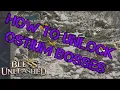 How to Unlock Ostium Bosses Bless Unleashed