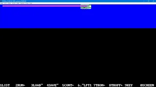 GWBASIC THE BUS DEMO