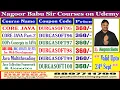 Nagoor Babu Sir Courses on Udemy
