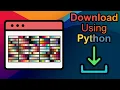 Easy Python Script to Download Color Palettes
