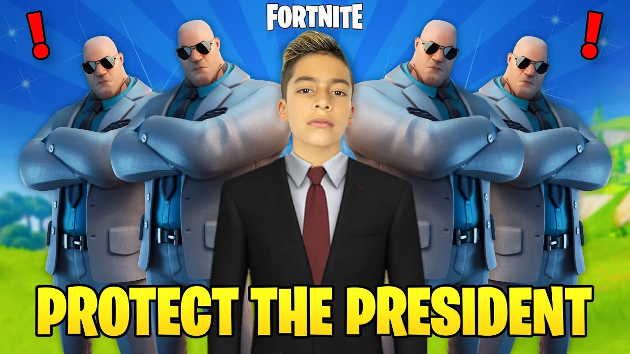 FERRAN is the PRESIDENT in Fortnite! He Needs Protection 😱 | Royalty Gaming