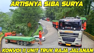 Download Super Heboh‼️ Hari Ini Sitinjau Lauik Kedatangan Artis Siba Surya, Konvoi 11 Unit Truk Raja Jalanan MP3