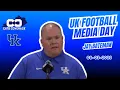 Kentucky Football 2026 Media Day - DC Jay Bateman