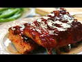 Delicious Oven Baked Pork Ribs - Fall off the BONE