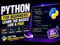 Python for beginners explained in 17 minutes