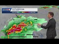 Severe thunderstorms possible Tuesday night
