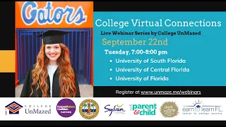 College Virtual Connections USF UCF UF Admissions