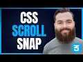 CSS Scroll Snapping No JavaScript just HTML and CSS