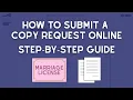 How to Submit a Copy Request Online Step-by-Step Guide