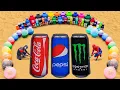 Download Lagu Eksperimen: Botol Coca Cola, Pepsi, dan Monster Raksasa dengan Balon Fanta, 7up, Mentos, dan Orbe...