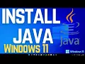 How to Install Java in Windows 11 Step-by-Step Java Setup in windows 11 for Beginners 2025 guide