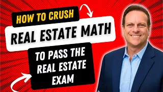 Real Estate Exam Questions to help you PASS. Math Questions to help you pass the test.