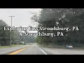 Pocono Mountains Drive Exploring East Stroudsburg Stroudsburg Pennsylvania