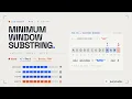 LeetCode 76 Minimum Window Substring O n m Solution in Dart