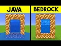 31 Minecraft Java VS Bedrock Things