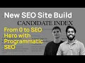 Programmatic SEO site from scratch with a brand new domain