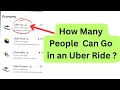 How Many Persons Can Sit in an Uber Ride