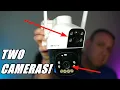 Two cameras for total coverage Security anywhere GENBOLT LTE Cellular Solar Security Camera