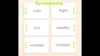 Synonyms Word Study Activity