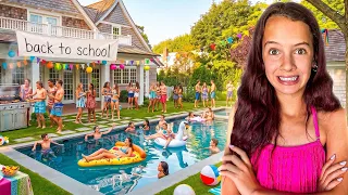 We Threw a HUGE Party So Our Daughter Could Make HIGH SCHOOL Friends!