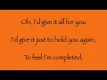 I'd Give It All For You | Songs For A New World | TIG Music Karaoke Cover