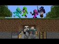 Minecraft Manhunt 2v2v2 Chained Together