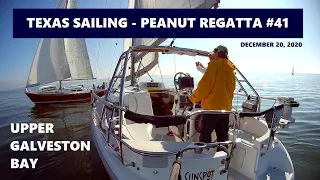 2020 Peanut Regatta #41 Highlights – Sailboat Racing on Galveston Bay