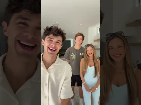 The squad is back 🧹 #brentrivera #lexirivera #benazelart #ampworld