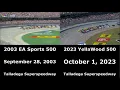 Download Lagu 2003 EA Sports 500 and 2023 YellaWood 500 Race Comparison