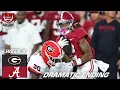 WHAT AN ENDING Alabama holds off Georgia in wild final minutes ESPN College Fotball