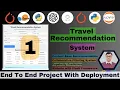 Build Travel Tourism Recommendation System Using Machine Learning Python Destinations Recommend
