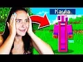 MAKING MY GIRLFRIEND A MINECRAFT ACCOUNT