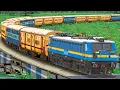 Lagu TRAIN CROSSING HIGH SPEED IN RAIL GATE | BUMPY RAILROAD | Train Simulator | Railwork | NTG GAMING