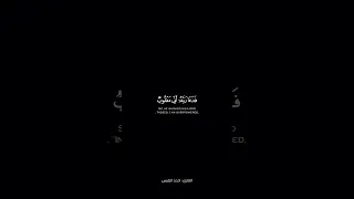 فدعا ربه اني مغلوب فانتصر القارئ احمد النفيس سورة القمر 
