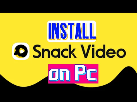 Download MP3 How to install Snack Video App on low/High PC \u0026 Laptop | #SnackVideo