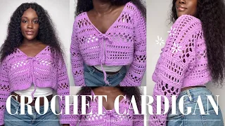 This Pinterest Crochet Cardigan Might Be Your New Favorite Piece Easy Beginner Friendly Tutorial 