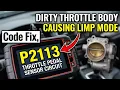 What Is P2113 Obd2 Error Code - Throttle Pedal Sensor Fix