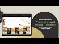 Y all May memory and productivity tracker is