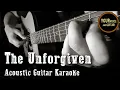 The Unforgiven -  Metallica - Acoustic Guitar Karaoke