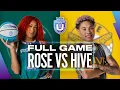 FULL GAME ROSE vs HIVE Jan 16 2026 Unrivaled Basketball