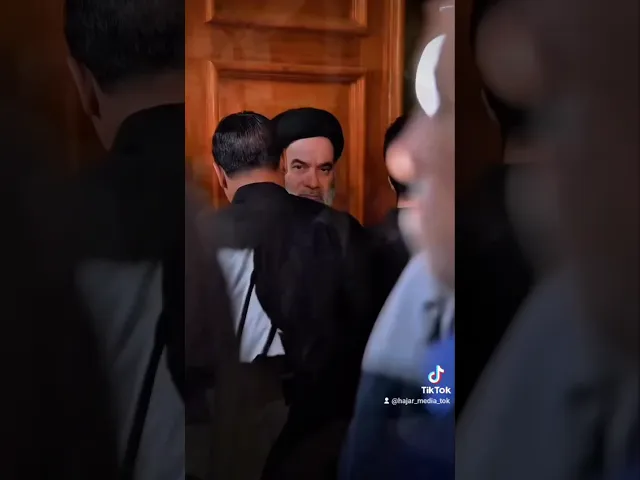 تشييع جثمان عقيلة سماحة المرجع الديني السيد علي السيستاني (دام ظله)