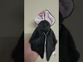 Sewing plushies are so much fun What do you think of this Black Cherry Blossom Bat Plush