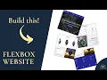 Market About Us Section Build a responsive website with Flexbox CSS Flexbox