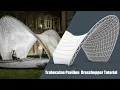 Parametric Pavilion Design Grasshopper Trabeculae Pavilion