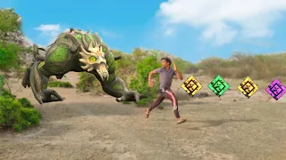 Temple run 4 Blazing sands in real life TEMPLE RUN Mat action
