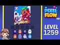 Pixel Flow Level 1259 Solution Walkthrough