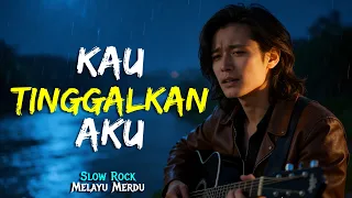 lagu slow rock melayu paling menyayat hati kau tinggalkan aku official lyric video 